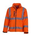 Softshell Jas High Visibility Yoko HVK09 Orange